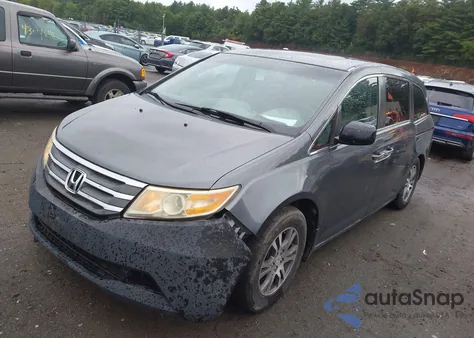 2011 Honda Odyssey Ex-L from USA, damaged, VIN 5FNRL5H67BB014969